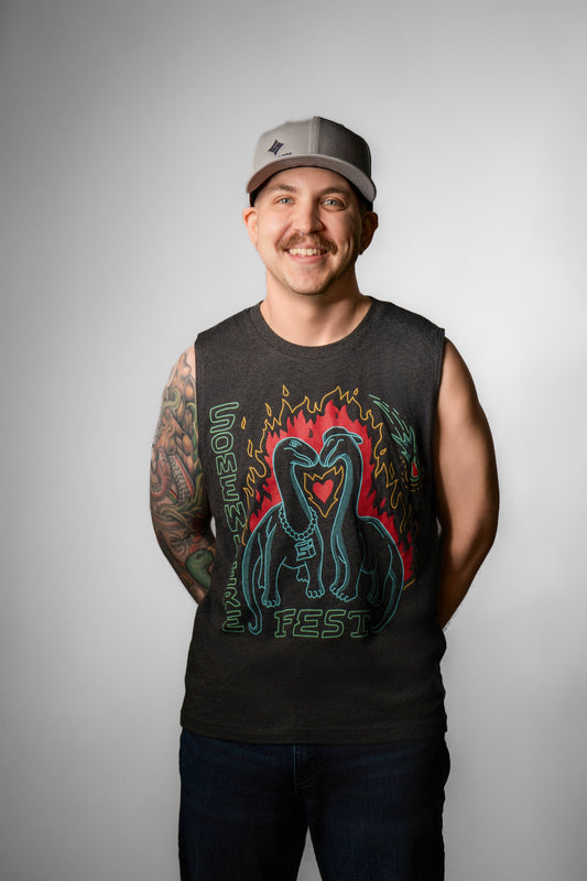 Dino Hearts (Sleeveless)