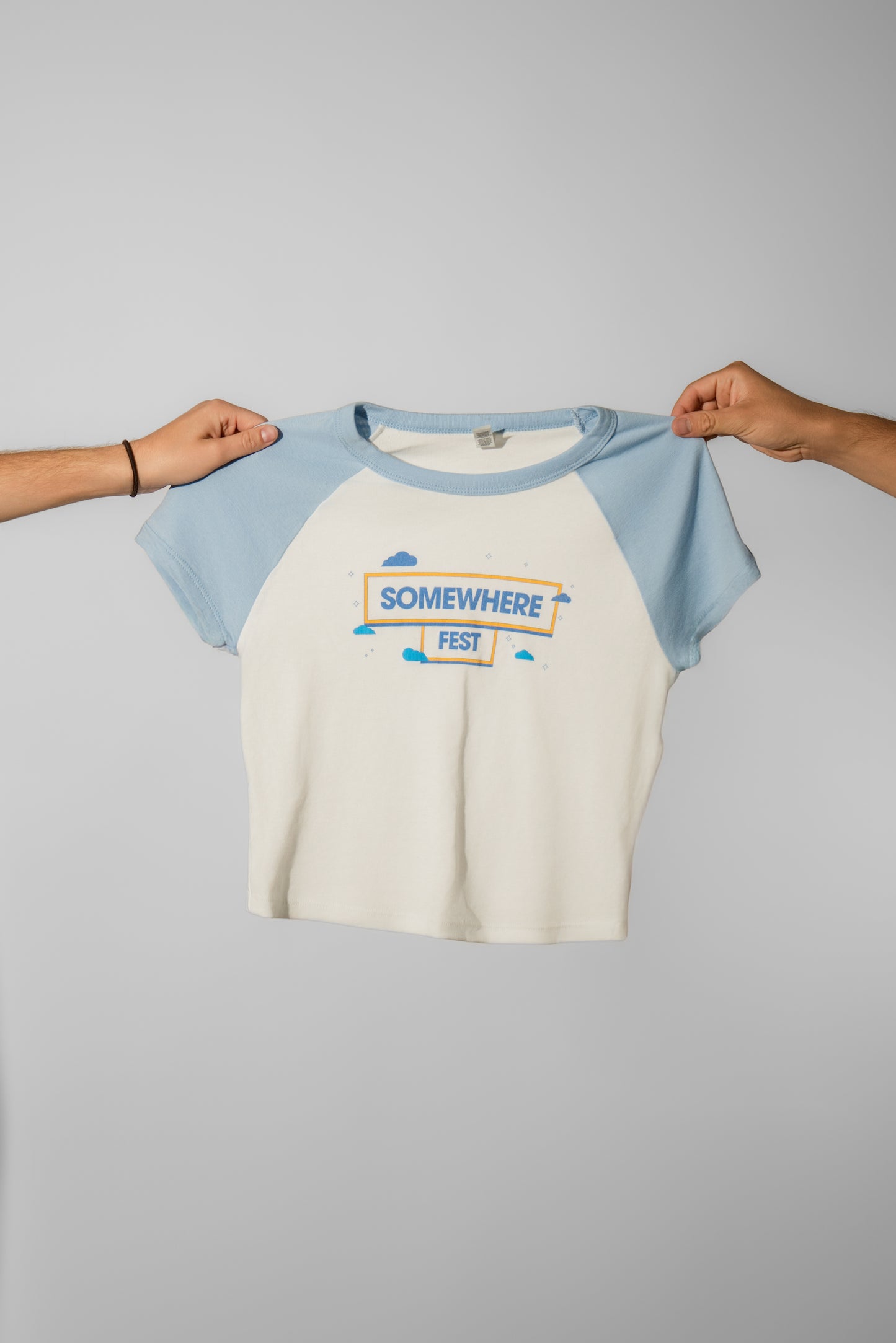 Clouds (Womens Baby Blue)